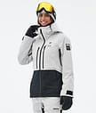 Montec Moss W Snowboardjakke Dame Light Grey/Black