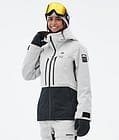 Montec Moss W Skijakke Dame Light Grey/Black, Bilde 1 av 10