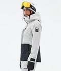 Montec Moss W Snowboardjakke Dame Light Grey/Black, Bilde 5 av 9