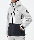 Montec Moss W Skijakke Dame Light Grey/Black, Bilde 8 av 10