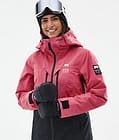 Montec Moss W Snowboardjakke Dame Light Red/Black, Bilde 2 av 10