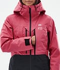 Montec Moss W Snowboardjakke Dame Light Red/Black, Bilde 9 av 10