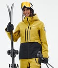 Montec Moss W Skijakke Dame Yellow/Black, Bilde 1 av 10