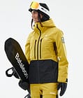 Montec Moss W Snowboardjakke Dame Yellow/Black, Bilde 1 av 10