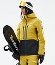 Montec Moss W Snowboardjakke Dame Yellow/Black