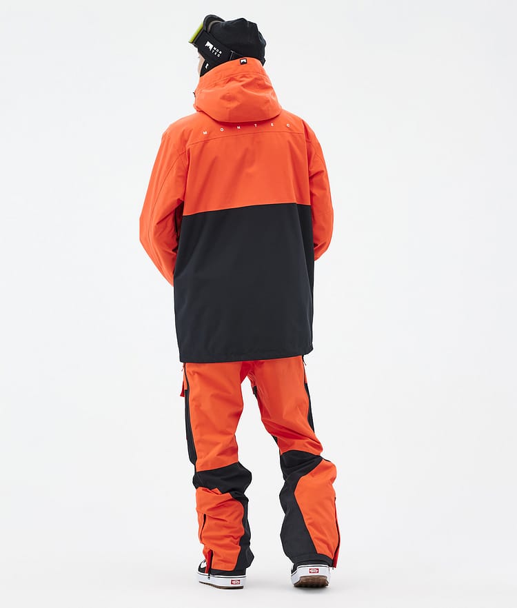 Montec Doom Snowboardjakke Herre Orange/Black, Bilde 5 av 11