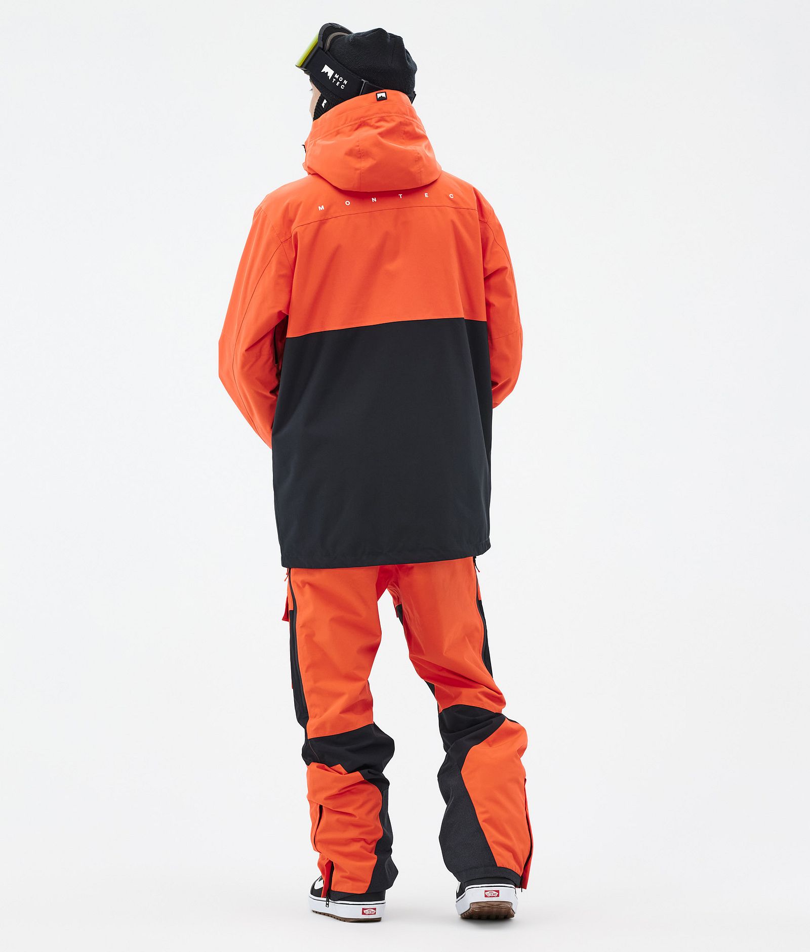 Montec Doom Snowboardjakke Herre Orange/Black, Bilde 5 av 11