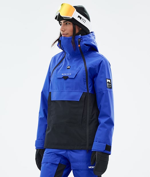 Montec Doom W Snowboardjakke Dame Cobalt Blue/Black