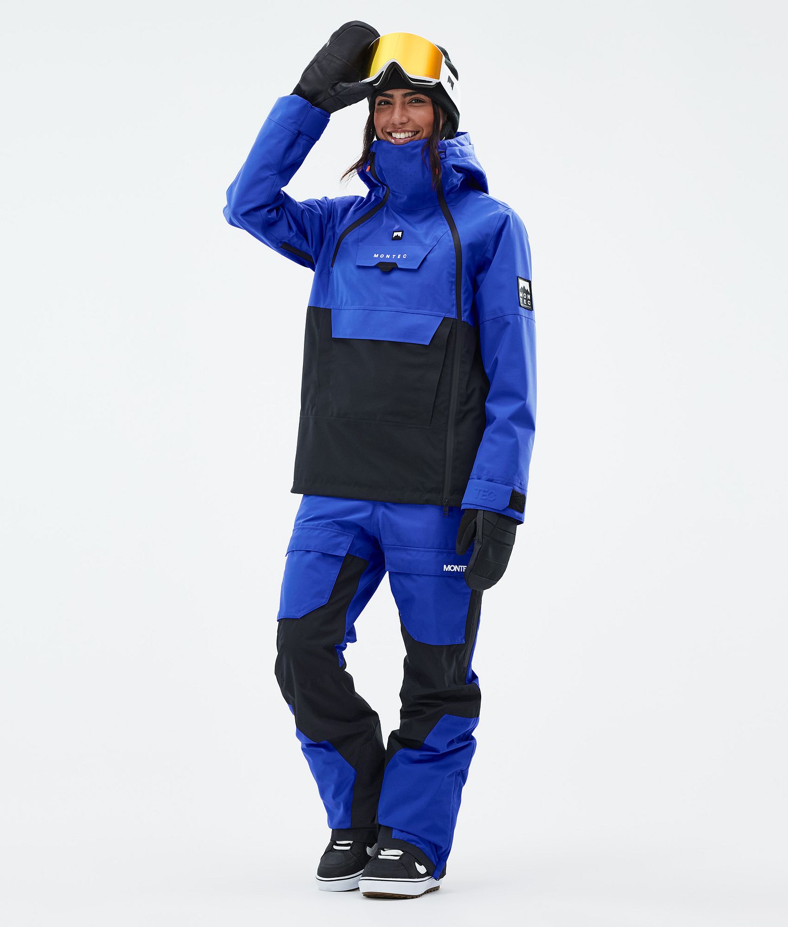 Montec Doom W Snowboardjakke Dame Cobalt Blue/Black, Bilde 3 av 11