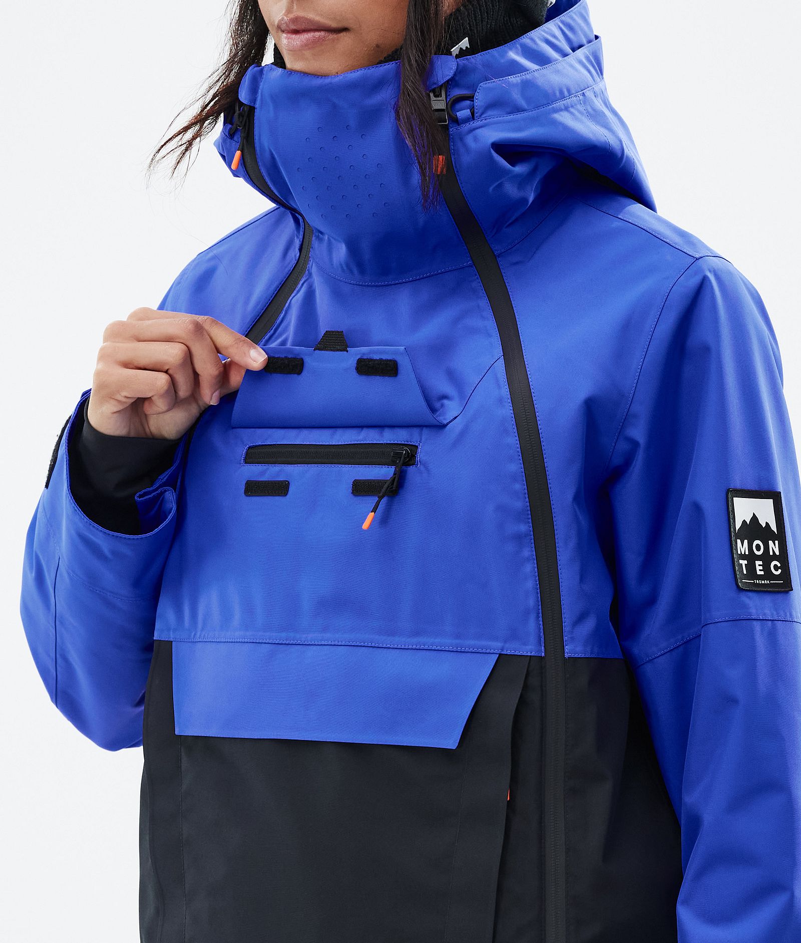 Montec Doom W Snowboardjakke Dame Cobalt Blue/Black, Bilde 10 av 11