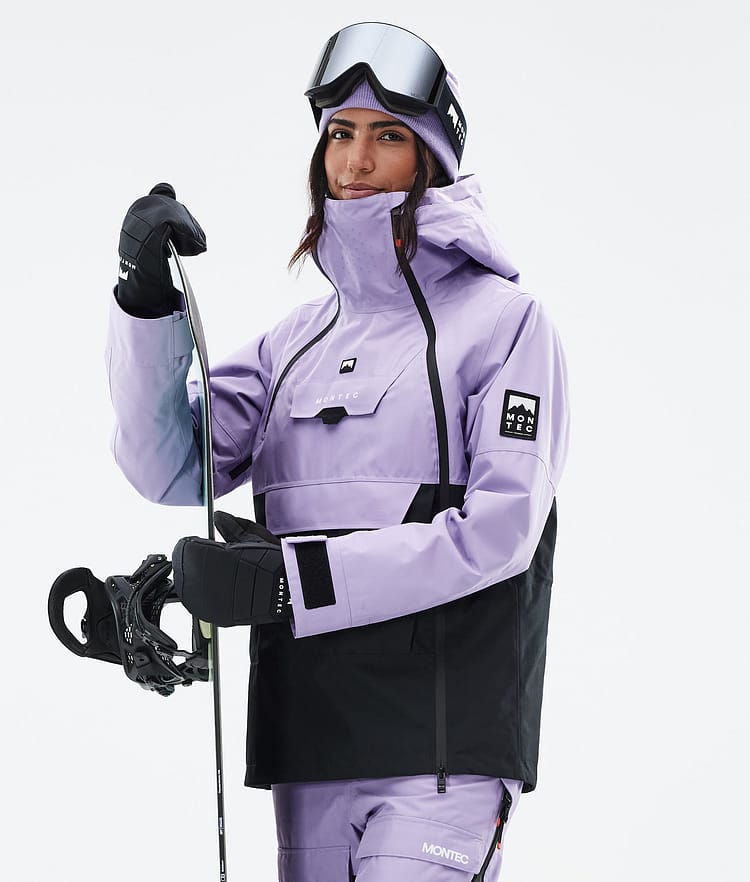 Montec Doom W Snowboardjakke Dame Faded Violet/Black, Bilde 1 av 11