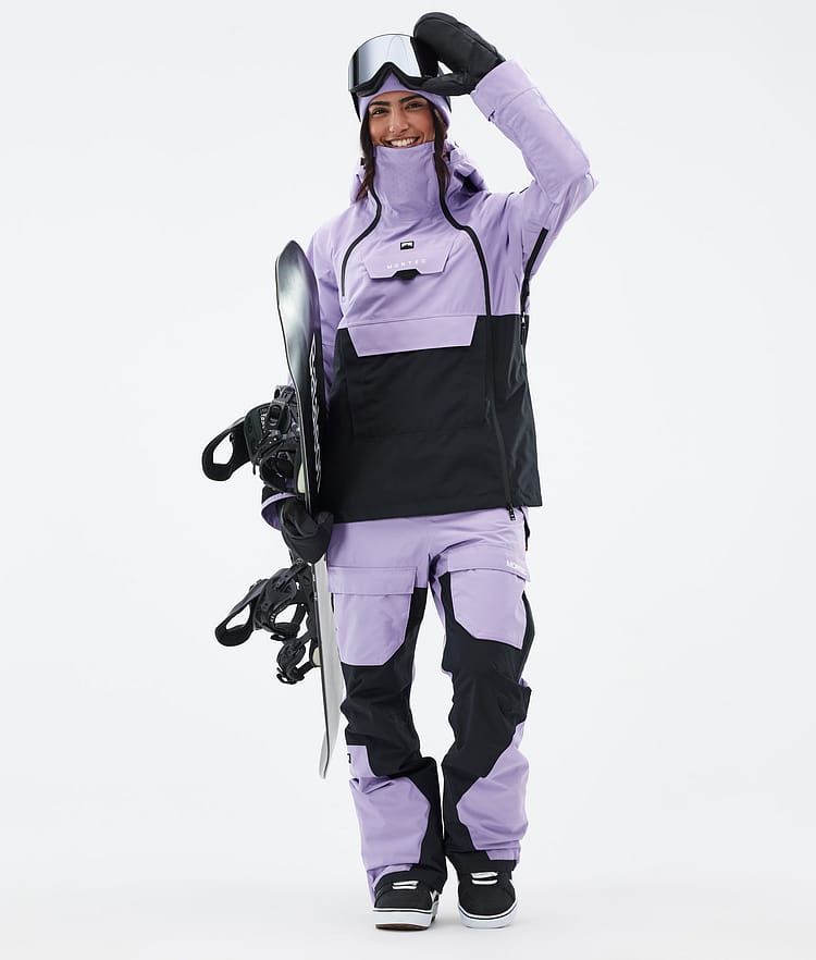 Montec Doom W Snowboardjakke Dame Faded Violet/Black, Bilde 3 av 11