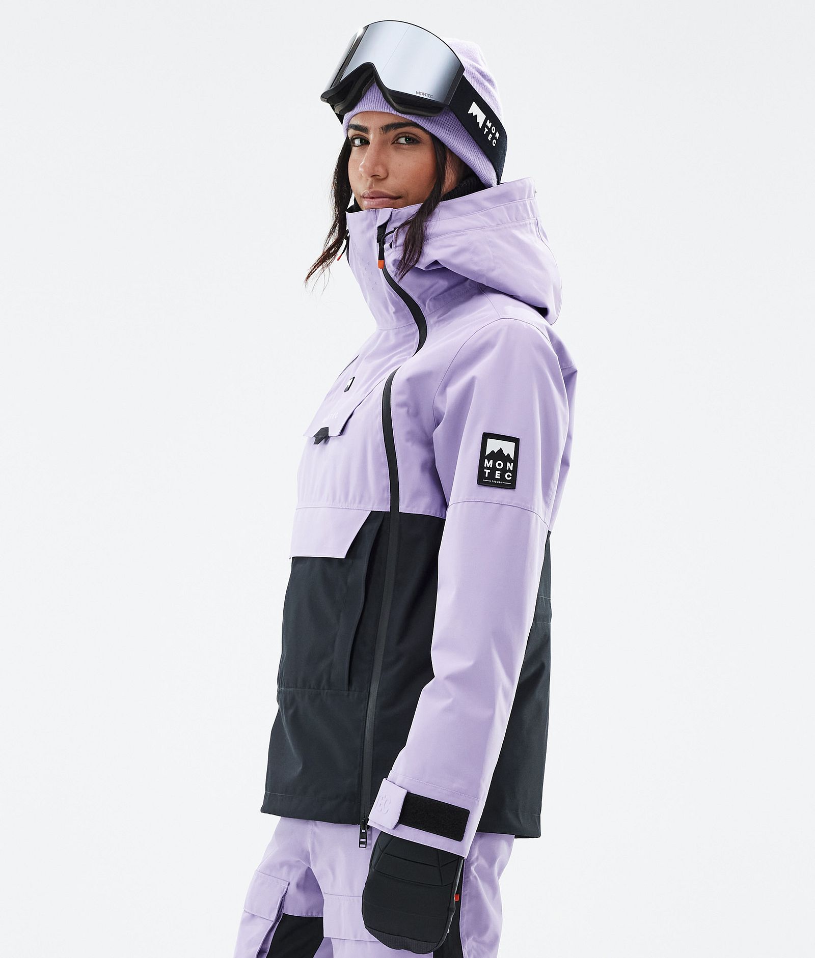 Montec Doom W Snowboardjakke Dame Faded Violet/Black, Bilde 6 av 11