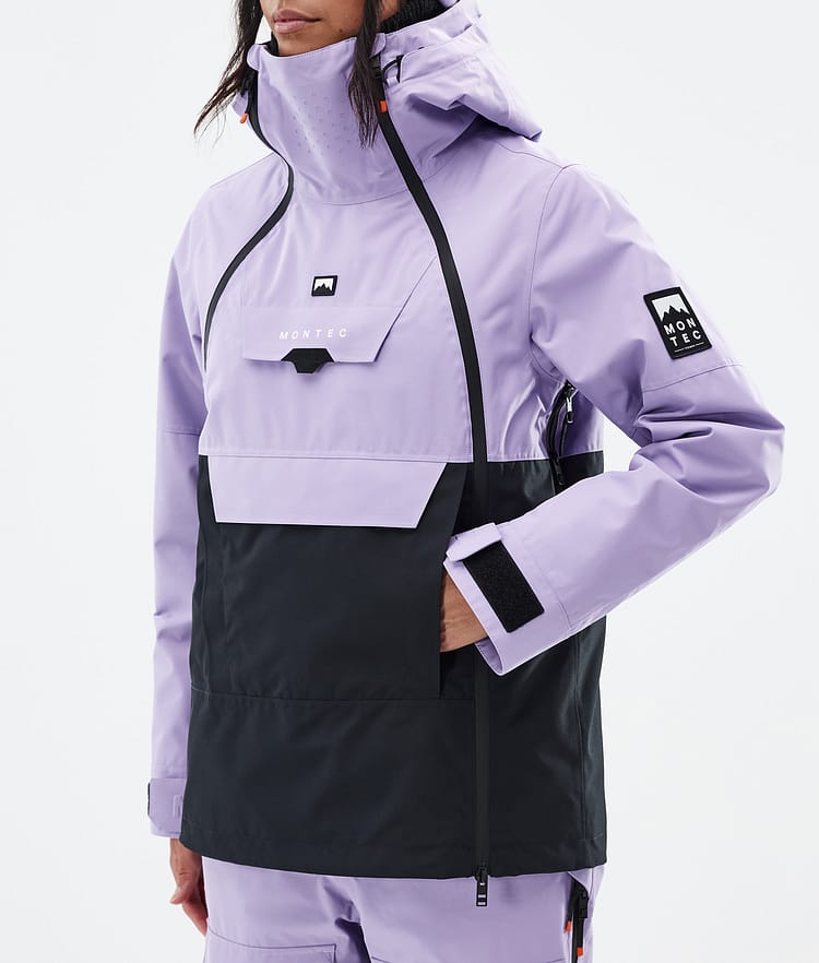 Montec Doom W Snowboardjakke Dame Faded Violet/Black, Bilde 8 av 11