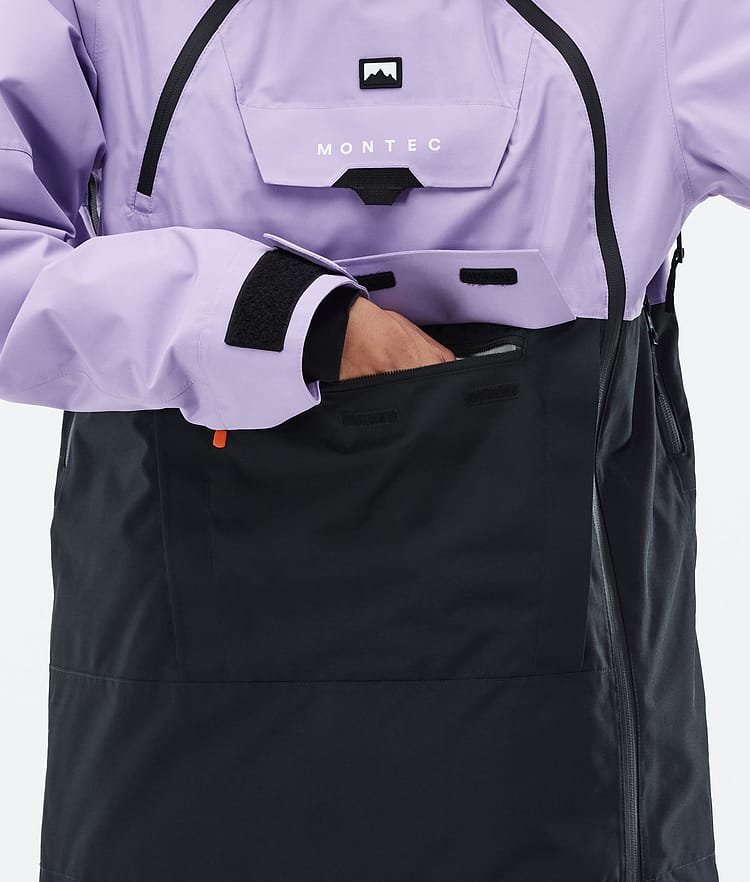 Montec Doom W Snowboardjakke Dame Faded Violet/Black, Bilde 9 av 11