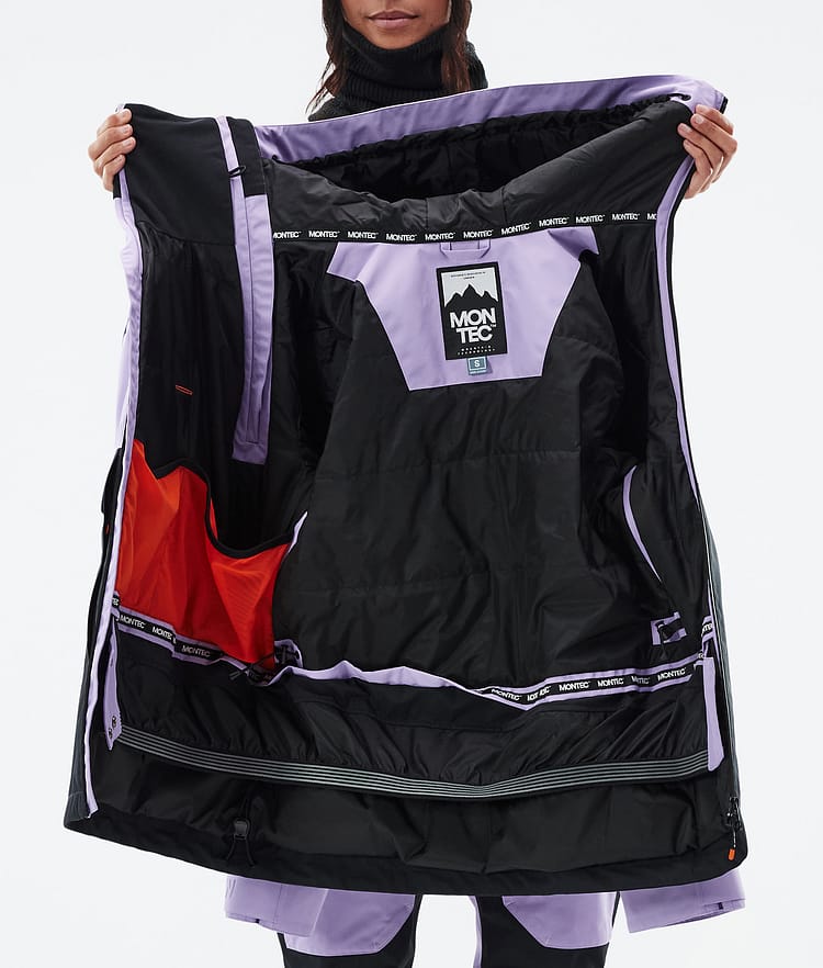 Montec Doom W Snowboardjakke Dame Faded Violet/Black, Bilde 11 av 11