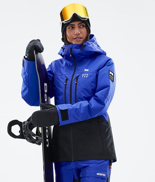 Montec Moss W Snowboardjakke Dame Cobalt Blue/Black