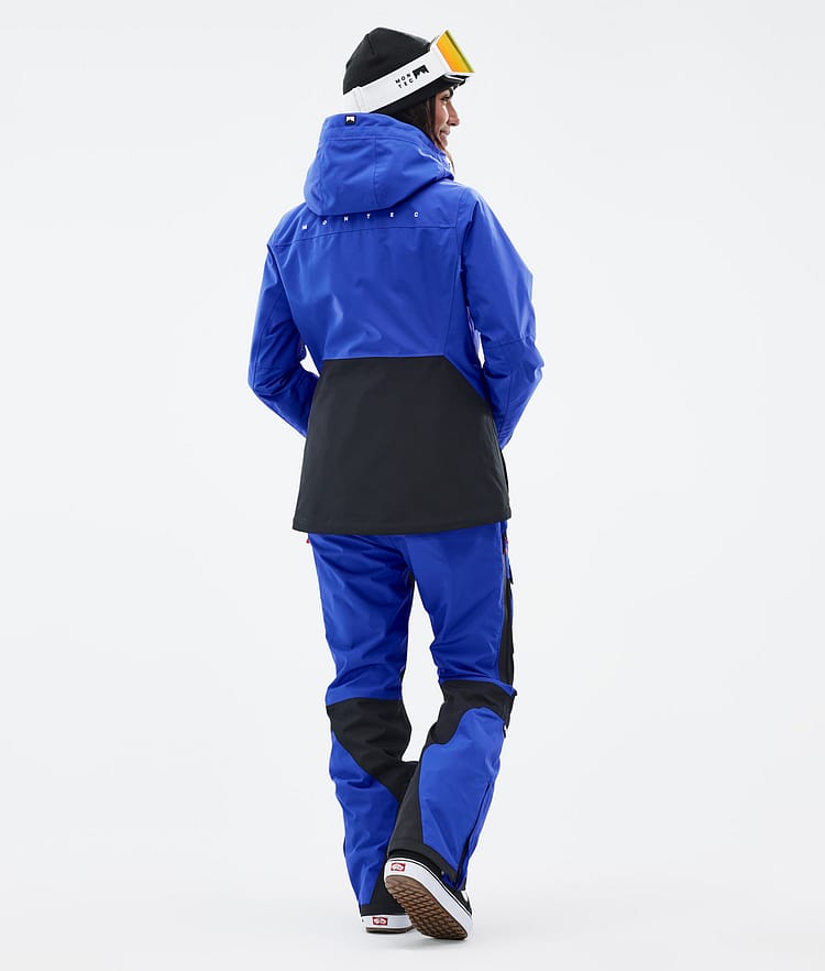 Montec Moss W Snowboardjakke Dame Cobalt Blue/Black, Bilde 5 av 10