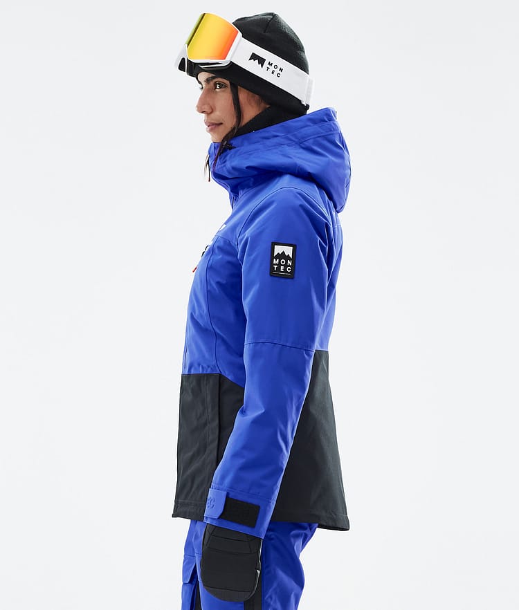 Montec Moss W Snowboardjakke Dame Cobalt Blue/Black, Bilde 6 av 10