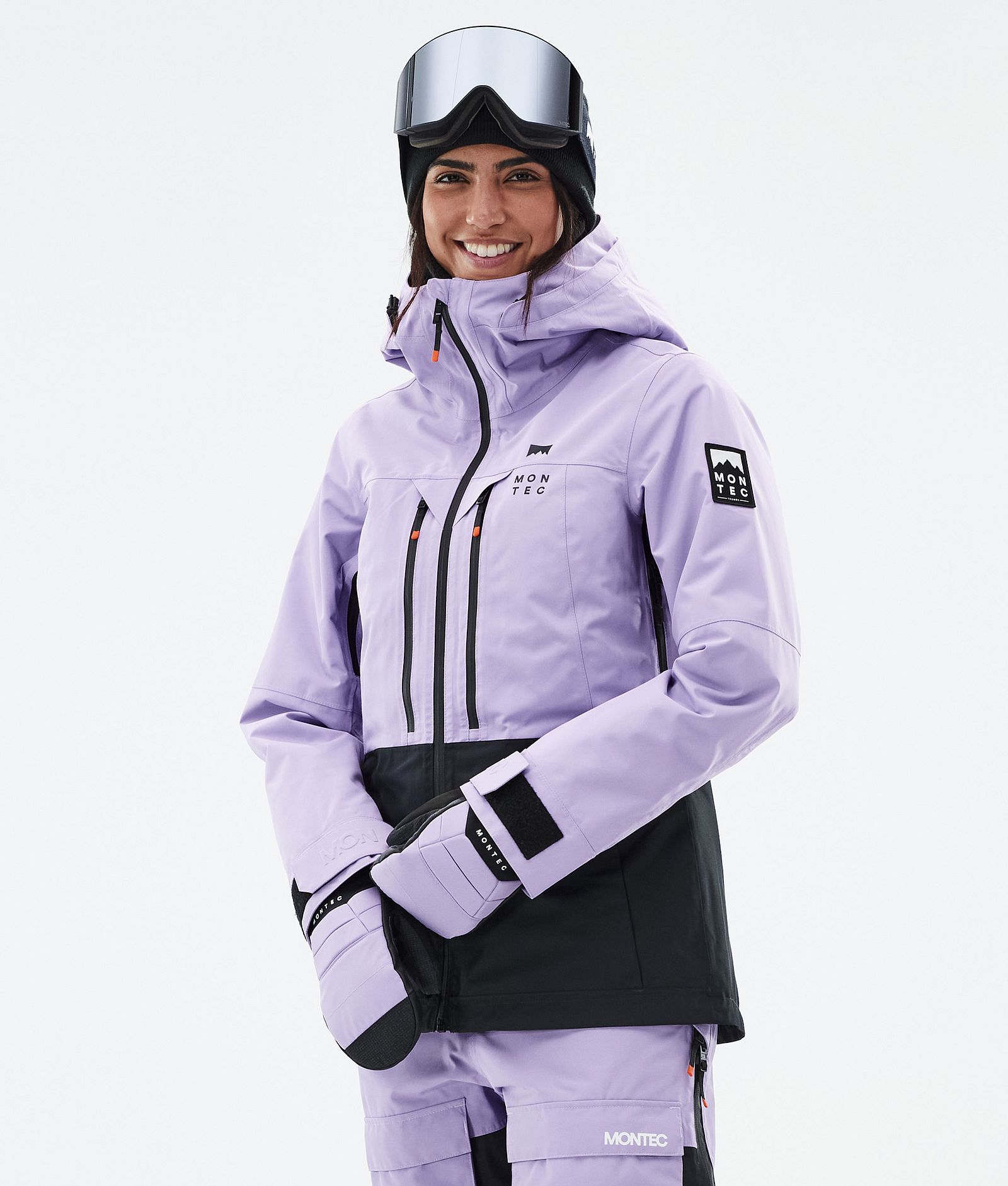 Montec Moss W Snowboardjakke Dame Faded Violet/Black, Bilde 1 av 10