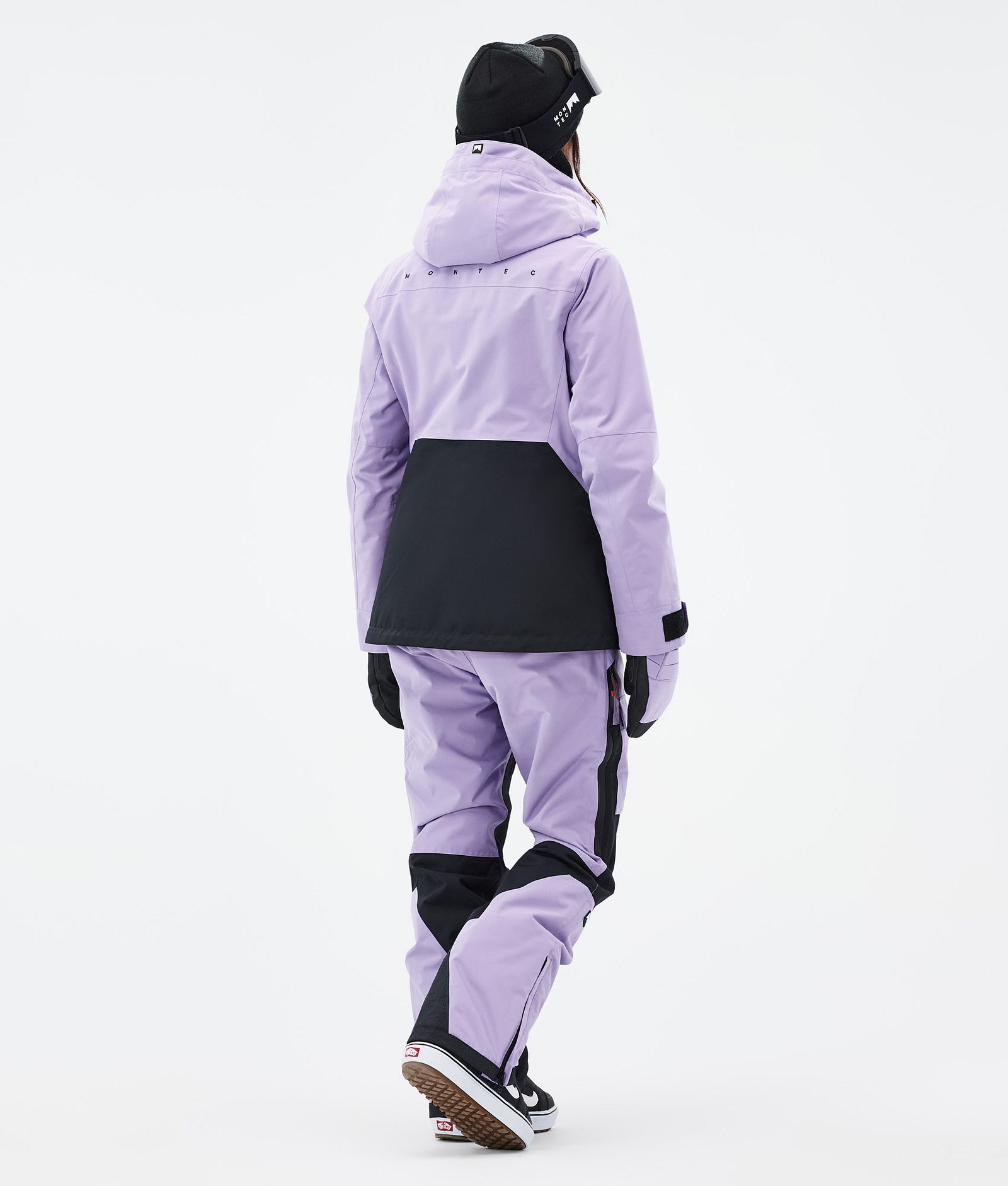 Montec Moss W Snowboardjakke Dame Faded Violet/Black, Bilde 5 av 10