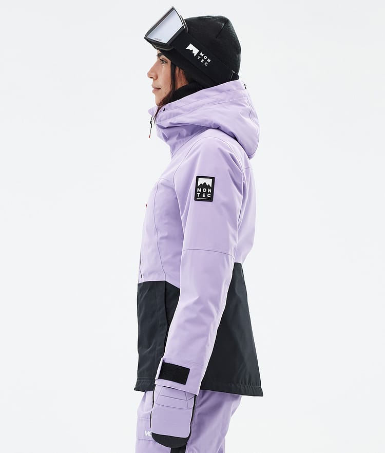 Montec Moss W Snowboardjakke Dame Faded Violet/Black, Bilde 6 av 10