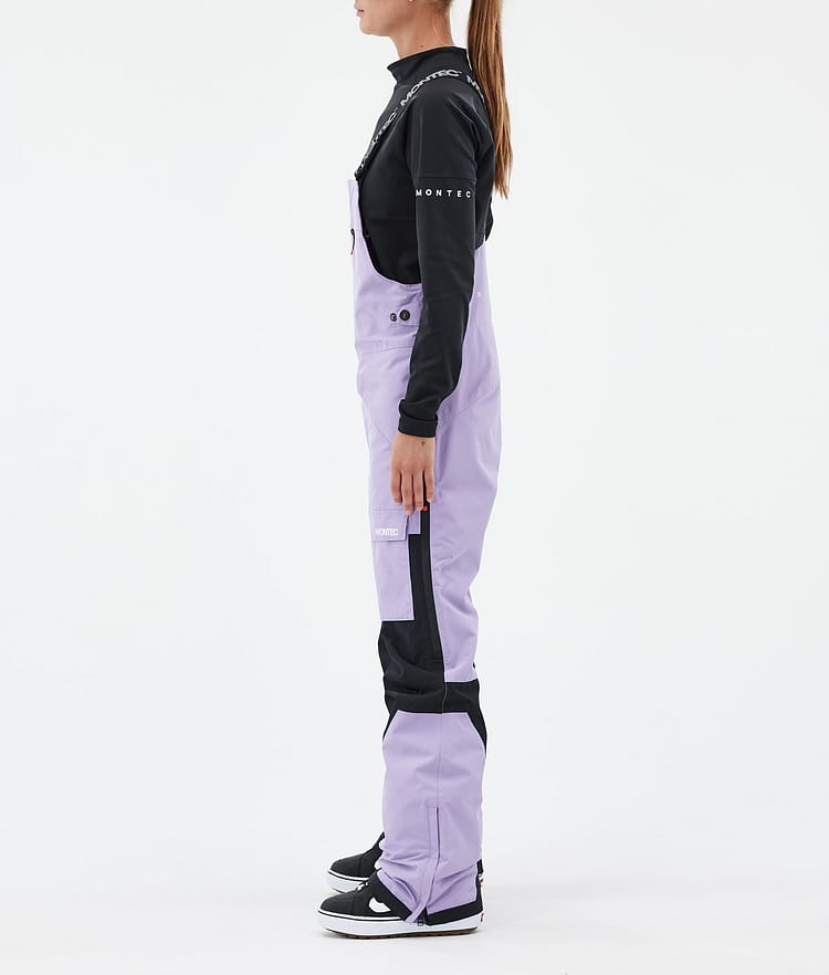 Montec Fawk W Snowboardbukse Dame Faded Violet/Black, Bilde 3 av 7