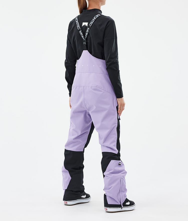 Montec Fawk W Snowboardbukse Dame Faded Violet/Black, Bilde 4 av 7