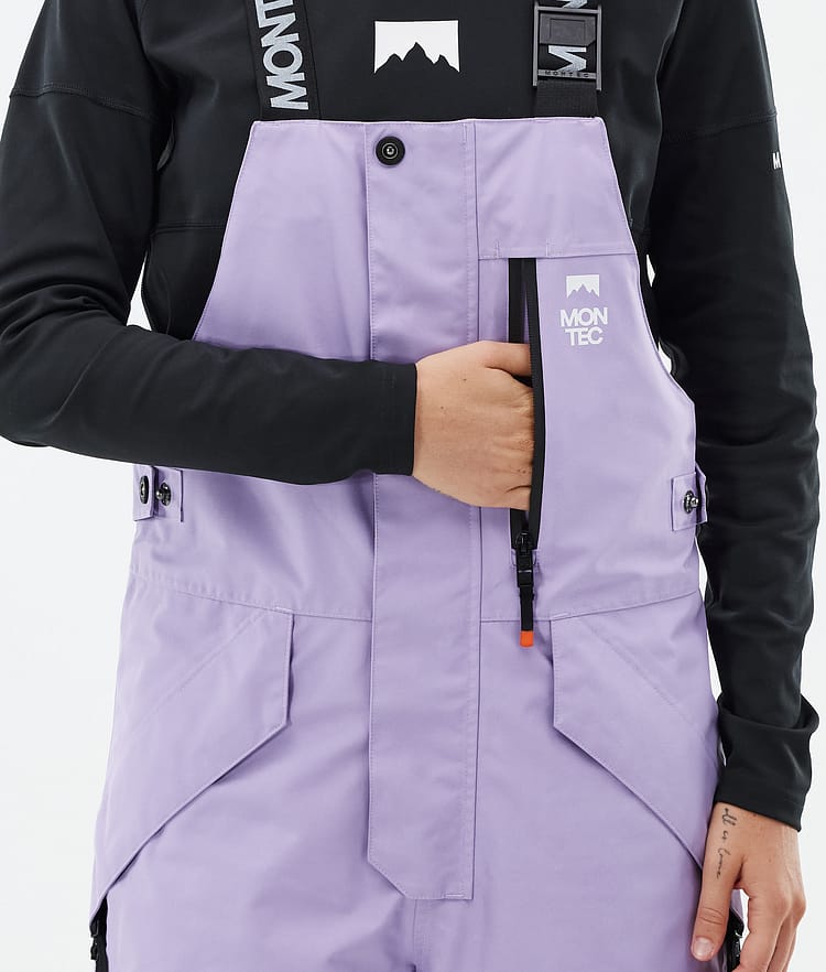 Montec Fawk W Snowboardbukse Dame Faded Violet/Black, Bilde 6 av 7