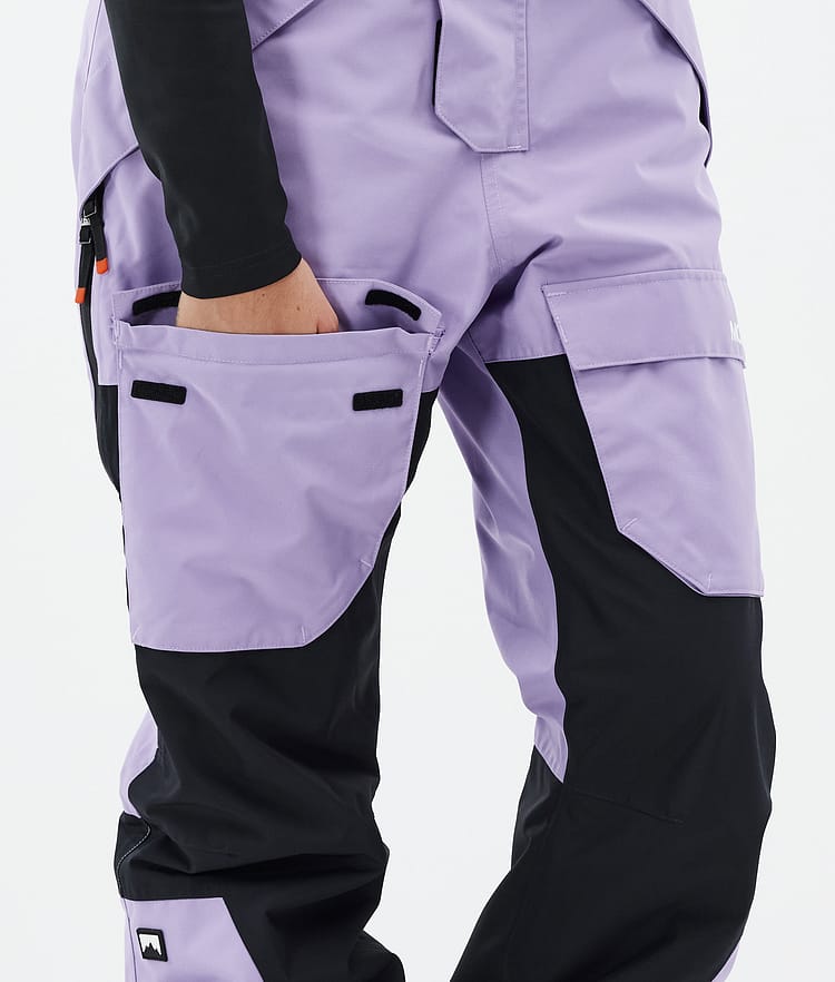 Montec Fawk W Skibukse Dame Faded Violet/Black, Bilde 7 av 7