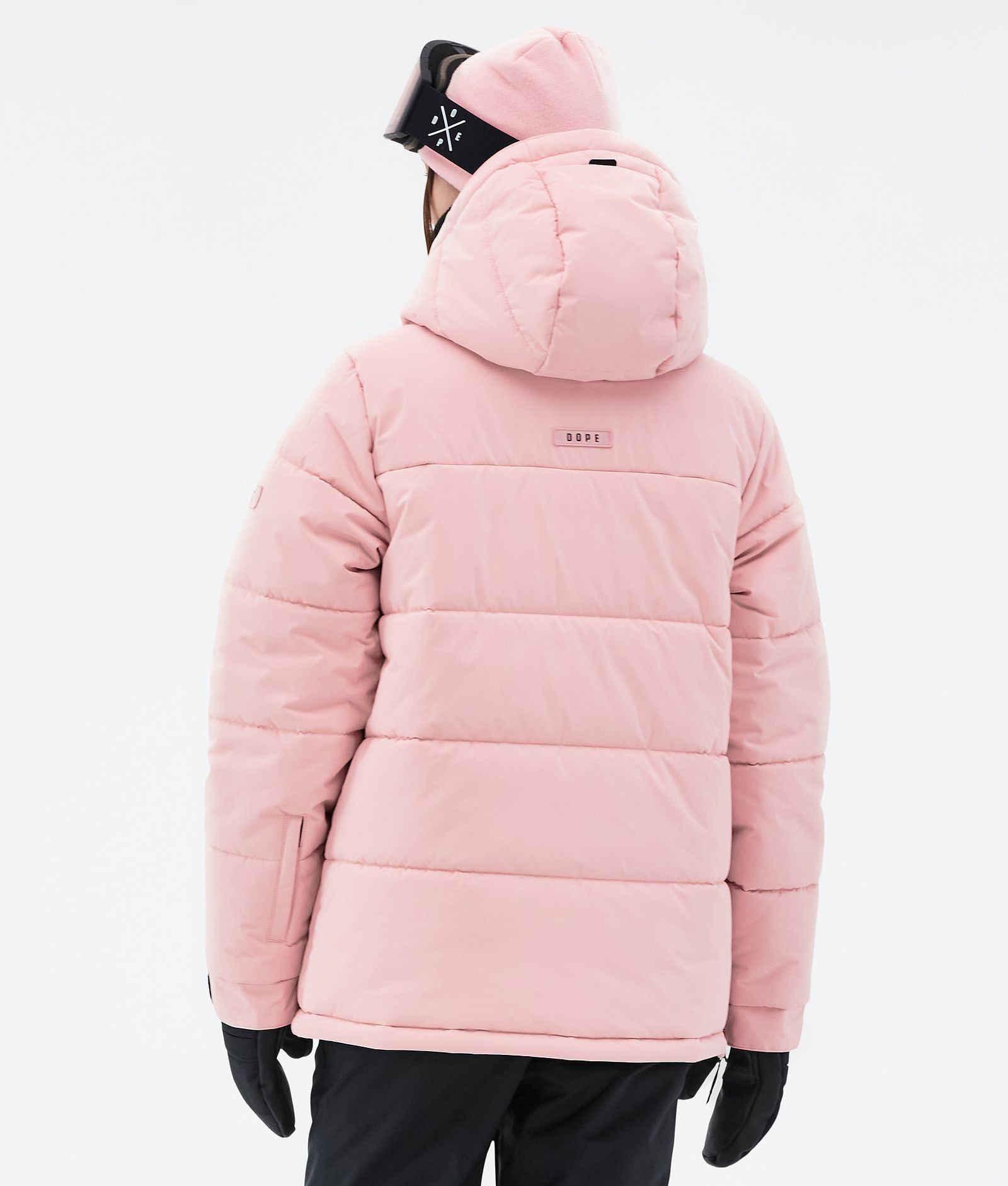 Dope Puffer W Snowboardjakke Dame Soft Pink, Bilde 6 av 8