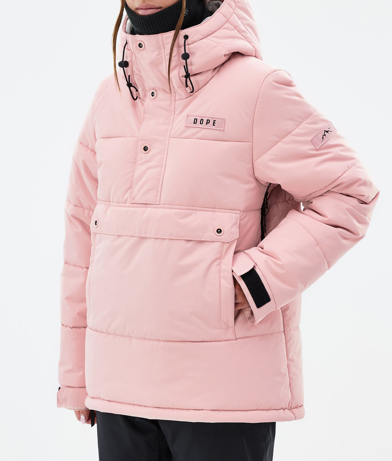 Dope Puffer W Snowboardjakke Dame Soft Pink, Bilde 7 av 8