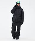 Dope Puffer Full Zip Snowboardjakke Herre Black, Bilde 2 av 9