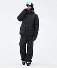 Dope Puffer Full Zip Skijakke Herre Black, Bilde 2 av 9