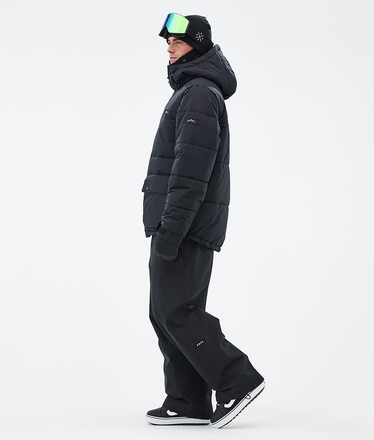 Dope Puffer Full Zip Snowboardjakke Herre Black, Bilde 3 av 9