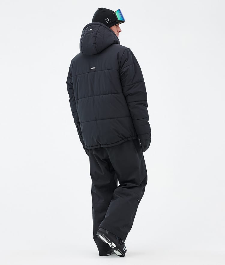 Dope Puffer Full Zip Skijakke Herre Black, Bilde 4 av 9