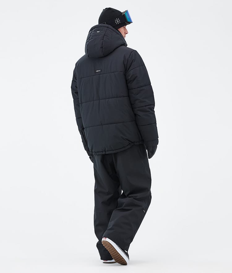 Dope Puffer Full Zip Snowboardjakke Herre Black, Bilde 4 av 9