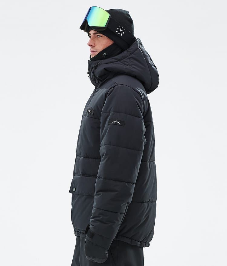 Dope Puffer Full Zip Skijakke Herre Black, Bilde 5 av 9