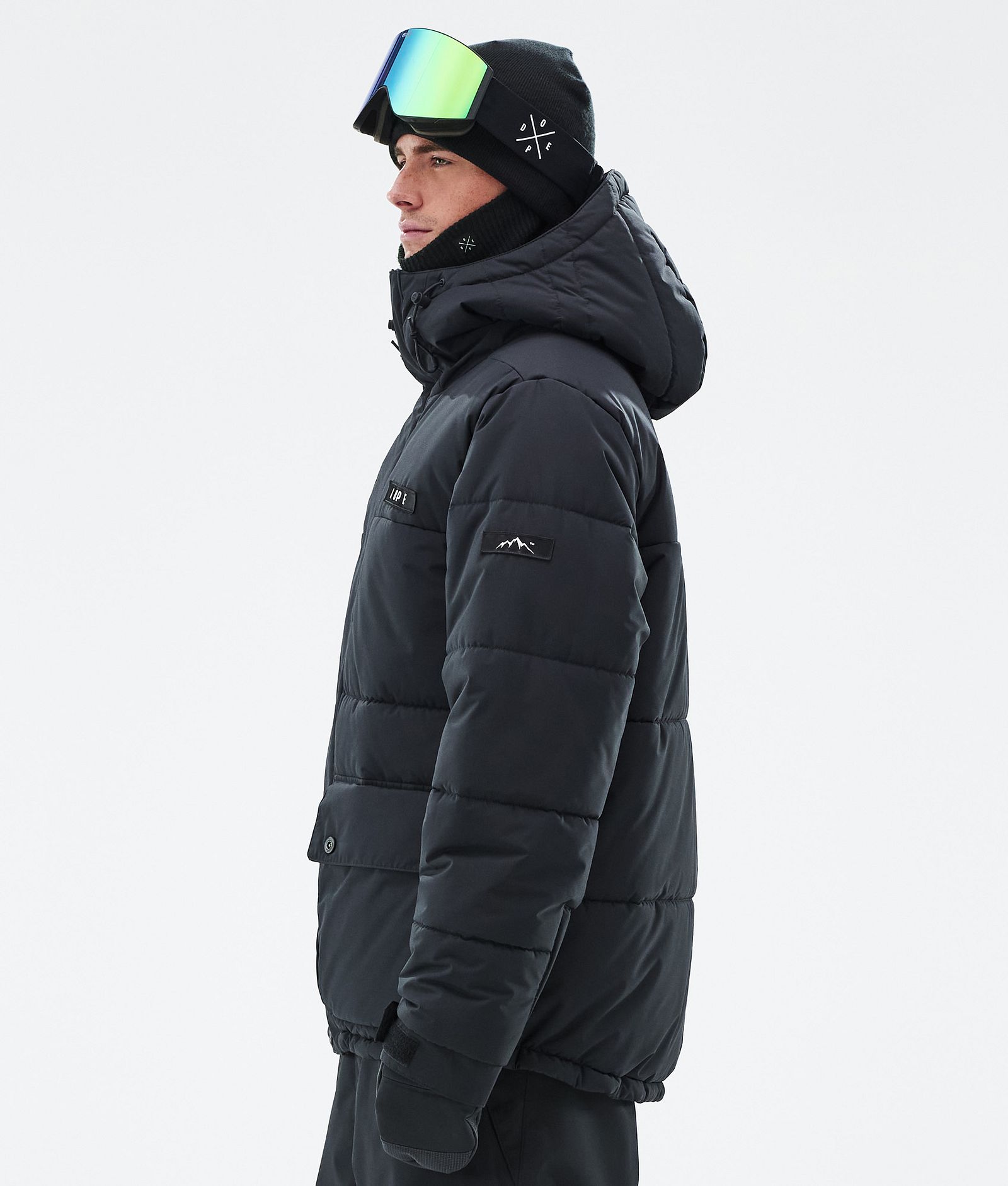 Dope Puffer Full Zip Skijakke Herre Black, Bilde 5 av 9