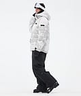 Dope Puffer Full Zip Skijakke Herre Grey Camo, Bilde 3 av 9