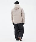 Dope Puffer Full Zip Snowboardjakke Herre Sand, Bilde 4 av 9