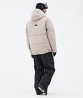 Dope Puffer Full Zip Skijakke Herre Sand, Bilde 4 av 9