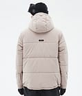 Dope Puffer Full Zip Skijakke Herre Sand, Bilde 6 av 9