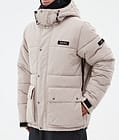 Dope Puffer Full Zip Snowboardjakke Herre Sand, Bilde 7 av 9