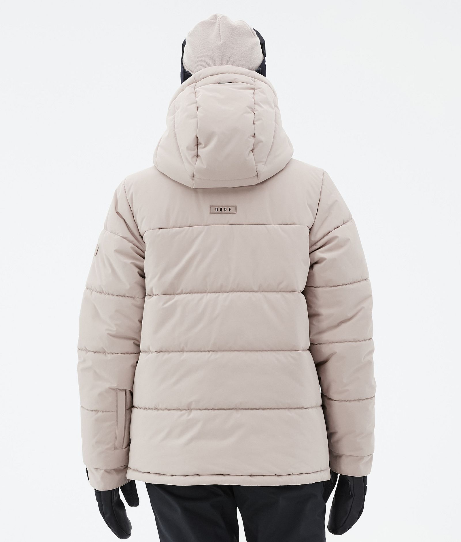 Dope Puffer W Snowboardjakke Dame Sand, Bilde 6 av 8