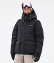 Dope Puffer W Full Zip Skijakke Dame Black