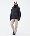 Dope Puffer W Full Zip Skijakke Dame Black, Bilde 2 av 9