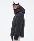 Dope Puffer W Full Zip Skijakke Dame Black, Bilde 5 av 9