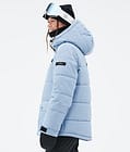 Dope Puffer W Full Zip Skijakke Dame Light Blue, Bilde 5 av 9