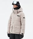 Dope Puffer W Full Zip Skijakke Dame Sand